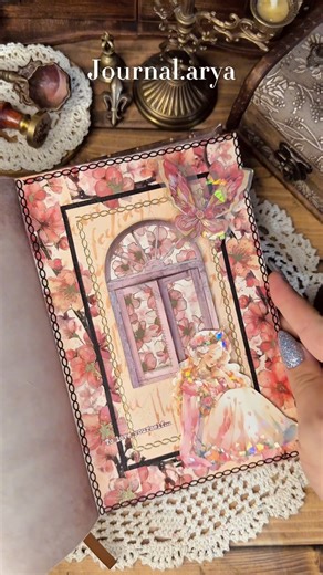 ASMR | Aesthetic Journaling | #scrapbooking #shortvideo #journaling