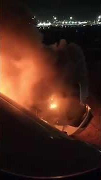 【羽田空港衝突事故】JAL機の乗客が撮影した緊迫の現場①