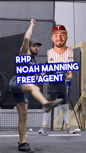 Coach Ks Academy on Instagram: "👀 KsPro Day Preview- Noah Manning The Former Seattle Mariners RHP looking to turn some heads Monday at our 5th Annual Pro Day. Noah came to us as a Hybrid Remote Athlete this winter looking to add velo, refine his pitch mix and ultimately get back into Affiliated ball. He was setting lifetime PRs within weeks of starting with us (Coach @burly_pitching ) on pulldowns and that's translated into some easy 🧀 as he's hitting his stride now! The result: New indoor PR 