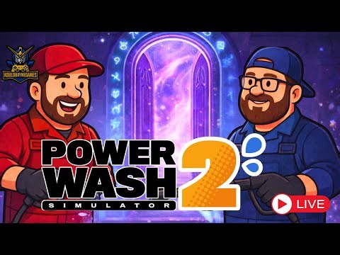 Uncovering the Mystery of Mount Rushless! | Powerwash Simulator 2 (Live)
