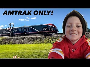 TRAIN TRACKING #42 | Catching ONLY AMTRAK!! 😮