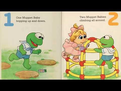 Muppet Babies "Counting 1 to 10" read along, read aloud storybook