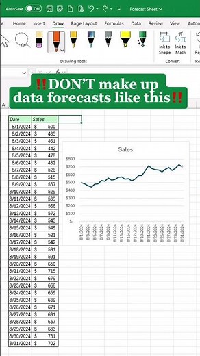 Excel Forecast Sheet Tutorial: Avoid Mistakes & Make Accurate Data Predictions