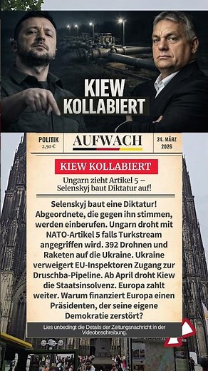 Ukraine insolvent ab April — Selenskyj schickt Kritiker an die Front!