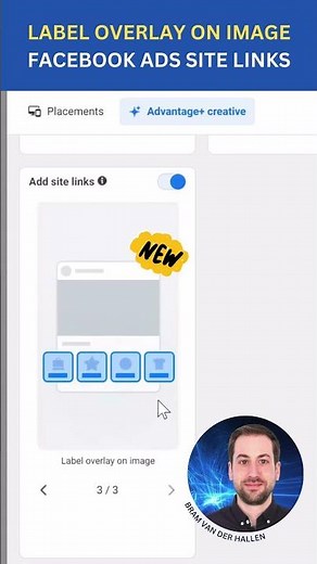 Site links for Facebook Ads #facebookads #metaads