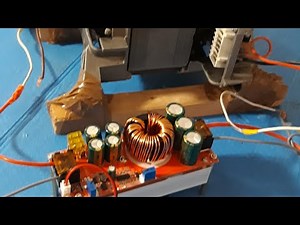 # Cum mărim puterea, curentul în DC cu, un stepa converter de la 12 V ,DC ===90 V DC.#