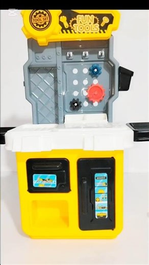 Kids Tool Bench Playset Fun Tools Toy Review & Pretend #art #asmr #trend #cute