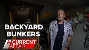 2.2M views · 7.5K reactions | It's not uncommon to find a cubby house or granny flat in your neighbour's backyard. But half the families in this suburb prefer to have a bunker. #9ACA | A Current Affair | Facebook