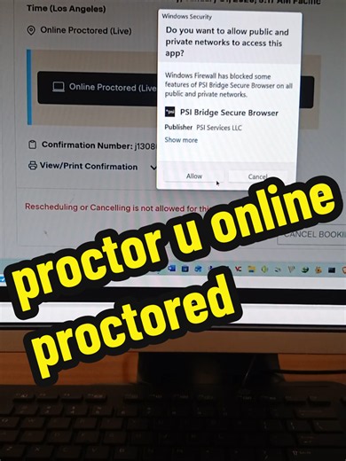 proctor u online proctored#proctoredexam #proctor #proctoru #proctored