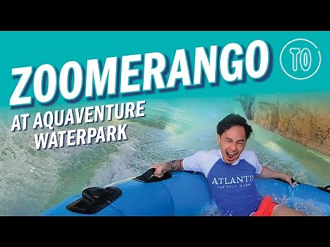 Aquaventure Waterpark Dubai: ZOOMERANGO (POV)