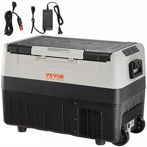 Reviews for VEVOR Car Refrigerator12-Volt Car Refrigerator Fridge 48 qt./45 L Dual Zone Portable Freezer -4°F-50°F Adjustable Range | Pg 1 - The Home Depot