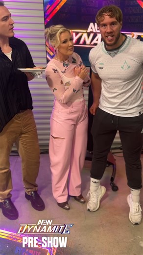 40K views · 213 reactions | TONIGHT Dynamite comes LIVE coast-to-coast from Oceanside, CA as Will Ospreay joins RJ City & Renee Paquette to explain what he'll do to Bryan Keith when they go 1-on-1 tonight, and we'll see Orange Cassidy battle Takeshita in the International Title Series LIVE at 8pm ET/7pm CT on TBS & MAX! | All Elite Wrestling | Facebook