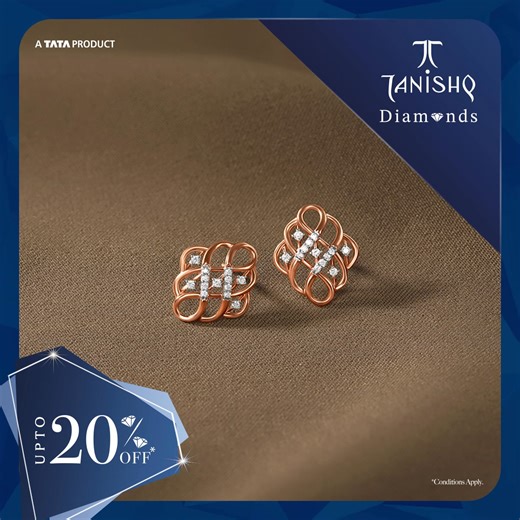 1.2K reactions · 3 comments | Dive into Tanishq’s wide range of dazzling diamond earrings, designed to steal the spotlight. As a sparkling extra, now get upto 20% off* on diamond jewellery value on your favourite pairs. Shop now! *T&C | Tanishq | Facebook