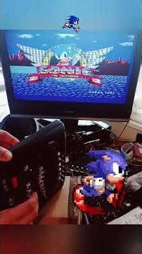 Circuit Bent Sonic by Psychiceyeclix #sonic #sonicthehedgehog #gaming #glitch #segagenesis