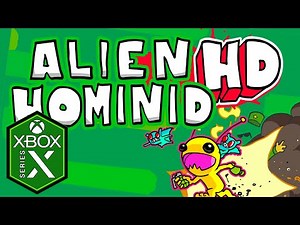 Alien Hominid HD & Invasion Xbox Series X Gameplay [Optimized] [120fps]