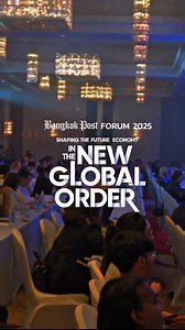 Bangkok Post Forum 2025 brought together distinguished leaders from across Southeast Asia to chart the region's economic future in an evolving global landscape. This strategic gathering explored critical pathways for resilience, cooperation and inclusive growth toward 2035. #BangkokPostForum #BKPForum2025 #BKP79thAnniversary | Bangkok Post