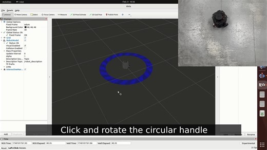 使用TurtleBot3进行交互式标记控制