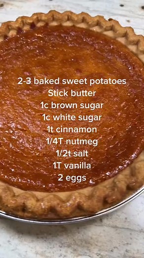Delicious Sweet Potato Pie Recipe