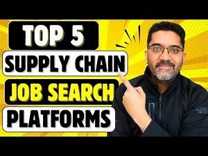 Top 5 Supply Chain JOB SEARCH Platforms in US/Canada, India and UAE/Saudi Arabia