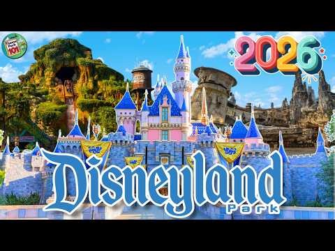 Disneyland RIDES & ATTRACTIONS - 2026 - Disneyland Resort - Anaheim, California