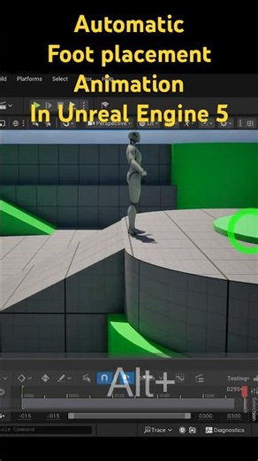 Automatic Foot Placement in Unreal Engine 5 Procedural Animation | Locomotor Plugin Step-by-Step