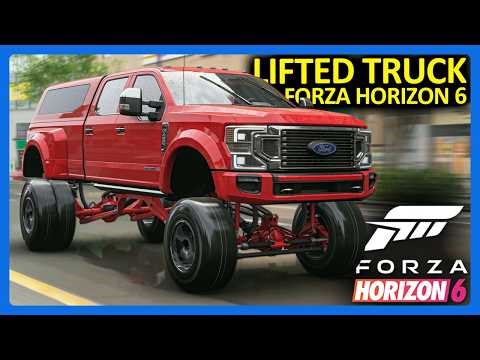 Forza Horizon 6 : LIFTED Ford F450 Customization!! (FH6 Gameplay)