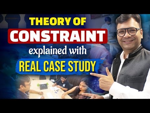 Theory of Constraint Explained with Real Case Study | CA Satish Jalan Sir | CMA Rahil Bhaiya | SJC