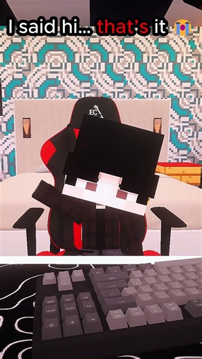 bro really said hi 💀 #shorts #fyp #funny #random #viralshorts #relatable #meme #minecraftshorts