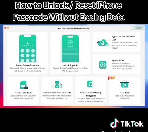 Apple iUnlocker on TikTok