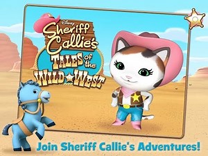 Sheriff Callie's Tales of the Wild West - iPad app demo for kids - Ellie