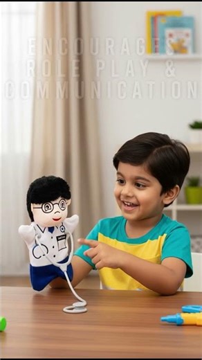 Doctor Hand Puppet 🩺 | Fun Role-Play for Kids!