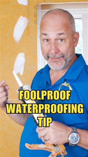 112K views · 9.3K reactions | Next time a swap the Kerdi band for Kerdi fix and make it 100% waterproof every time. #waterproof #bathroomreno @schlutersystemsna | Home RenoVision DIY | Facebook