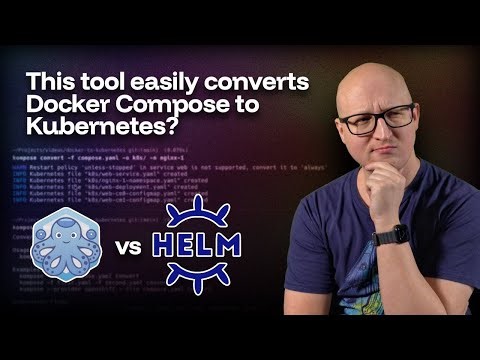 From Docker to Kubernetes with ease! // Helm + Kompose Tutorial