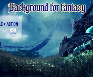 ArtStation - Fantasy Forest Background for Your Renders | Game Assets