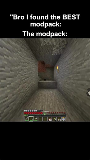The Duality #minecraft #mod #cockroach #modpack #funny