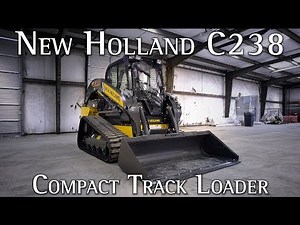 New Holland C238 Compact Track Loader - Riding with RVT