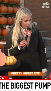 7.6K views · 48 reactions | "Yep, That's My Job" Pumpkin Girl dropped some knowledge during this interview | FOX 28 Columbus | Facebook