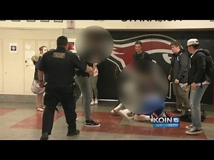 Watch: School officer breaks up Lincoln HS fight