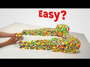 Solving ALL my BIG CUBES! (1x1-21x21)