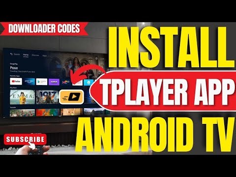✅How To Install TPlayer App on ANY Android TV, TV Box or Google TV (Downloader Code 2025)