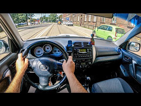 2004 Toyota RAV4 II [2.0 116HP] |0-100 | POV Test Drive #873 Joe Black
