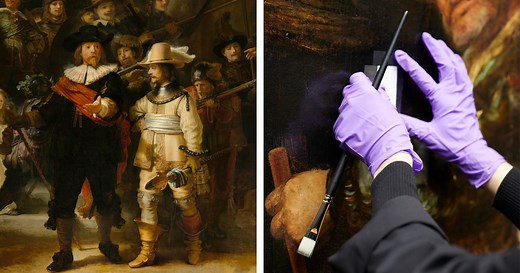 Largest Ever Restoration of Rembrandt’s ‘The Night Watch’ Is Underway at the Rijksmuseum in Full View of the Public