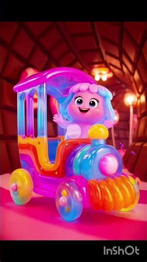 😍✨Rainbow Jelly Train in Candy Land 🍭🚂