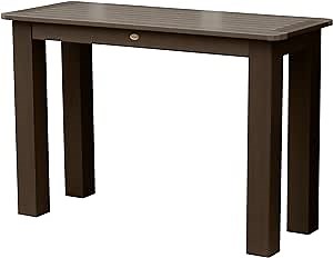 Highwood AD-CTB25-ACE Counter Height Sideboard Table, 22" by 54", Weathered Acorn