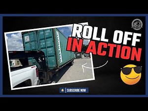 Roll Off Delivery | USA Containers | Step by Step Process Demonstration