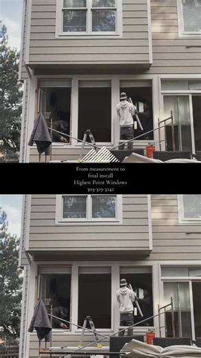 A look at our window installation process. Quality work you can count on. Message us for your free window estimate! 📞 303-319-3242 | Highest Point Windows #WindowInstallation #HomeImprovement #PellaWindows #MilgardWindows #WindowReplacement
