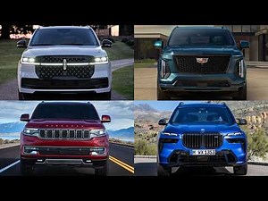 2025 Lincoln Navigator vs. Jeep Grand Wagoneer L vs. Cadillac Escalade vs. BMW X7