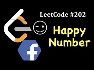 LeetCode #202: Happy Number | Facebook Interview Question | C++