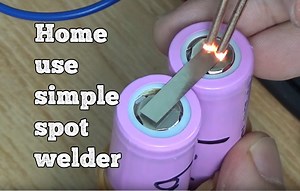 How to make a home use simple spot welder car battery | Mechanic Tips