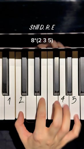 Still D. R. E (Learn Easy tutoria) #pianotutorial #pianotutorial #piano